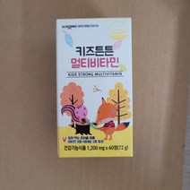 일동생활건강 키즈튼튼 멀티비타민, 5개, 60정