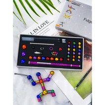 자석 볼펜 펜 다기능 교육 놀이 문구, 9세대 B패키지 0.5mm