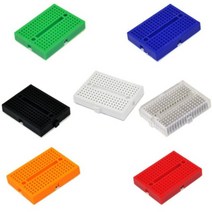 배송! 7개 ZY-55/ZY-25/SYB-170 Arduino DIY 용 미니 솔더리스 프로토 타입 실험 테스트 브레드 보드 (7 색/세트, 170 Holes
