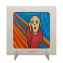 [동화오피스] 데코샌드 디로 액자만들기 / 샌드아트 DIY 어린이 만들기키트, 절규