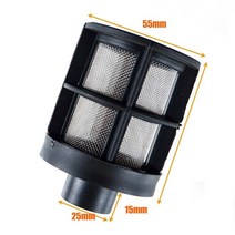무시동히터 이동식 25mm 직경 공기 디젤 주차 히터 흡입 필터 소음기 파이프 3 Webasto Eberspacher 자동차, 01 Type A