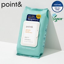 애경포인트 [포인트앤] 딥 클린 올인원 약산성 클렌징 티슈 80매, 선택완료, 단품없음