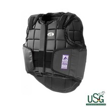 [USG] Flexi Body Protector 승마 안전조끼 보호복, CXL(XS), black