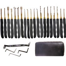 락픽놀이 만능키 마스터키 만능열쇠 해정도구 24pcs, 24개