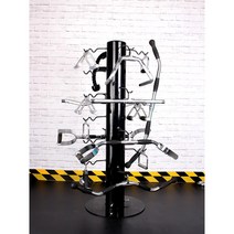 헬스장비 손목 스트랩 트랩바 바벨 거치대 기구 정리대, 020