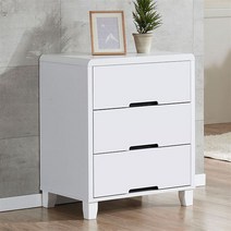 로쏘 네베 싱글 3단 서랍장, 화이트