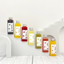 아이엠그라운드 수제청 과일청 7종 선물세트 1병당 100ml, 오렌지