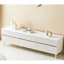 Sunshine 거실티비장 티비거실장 와이드거실장 tv서랍장 티비선반 1800, 화이트