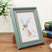 빈티지 특이한 독특한 미니 액자 소형 탁상형액자