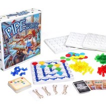파이프워크 (Pipe work) 6세이상 3D 파이프로 연결하는 온가족 퍼즐대결 집중력 문제해결 아동 어린이 학습 지능 개발 똑똑 영리한 완구 보드게임 놀이 장난감