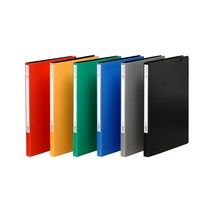 문화 PP 멀티 레버클립화일A4 /F433-7, 흑색