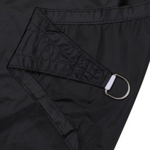 방수 사각 그늘막 썬쉐이드 차광막 옥상 팬션 정원 천막 테라스 차단막 옥상 그늘막 타프 그늘막 텐트 추석 선물, 2*3m, 검정