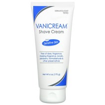Vanicream 면도 크림 민감성 피부용 무향 170g 6oz