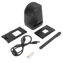 필름 스캐너 135mm 필름 네거티브 슬라이드 스캐너 mp MOS 센서 휴대용 XP Vist 7 10 용 신상품, 한개옵션0