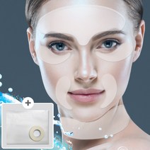제이블릭 실리팅 미간 눈가 눈밑 팔자 가로 목주름 주름 패치 100% 의학용 실리콘 리프팅 테이프 스티커, 의학용 실리콘 목1pcs