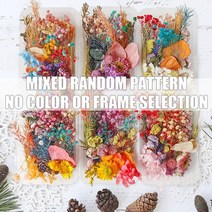 향초만들기휴대 전화 케이스 양초 만들기위한 자연 말린 꽃 수제 공예 에폭시 수지 펜던트 목걸이 쥬얼리, 01 A