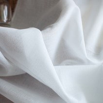 자투리 단면거즈 퓨어 화이트 2214무지