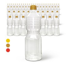 페트병 DPET-N14 협구 간장 1800ml 120개 소스 통 밀폐용기, 협구 1.8L-간장-120개 옐로우