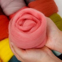 스튜디오분트66수 메리노양모 양모펠트용 100컬러, 03 오이스터