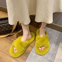커플신혼집실내화 폭신따뜻슬리퍼 나기 여성신발 거실다용도신발 털실내화 직장인우먼슬리퍼 여자 10대학생
