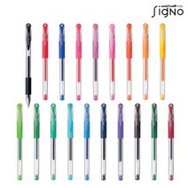 유니볼 시그노 단색 볼펜 UM-151 0.38mm, 바이올렛
