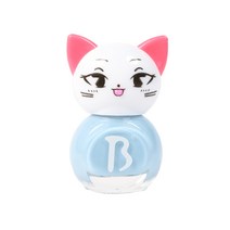 바블리 어린이매니큐어 키즈네일 어린이화장품 키즈네일스티커 모음, 1개, 018_바블리 냥이18 하늘핑_BBS18