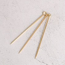 이젠 골드 칵테일픽, 상세설명 참조, 사각봉