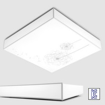 LED방등 50W 민들레 아트솔 KC인증, 단품
