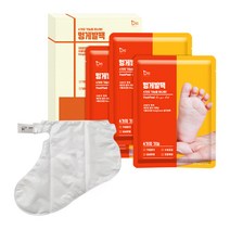 닥터블리 멍게발팩 발 각질 굳은살 제거 마스크 풋 케어 뒤꿈치 갈라짐, 2박스, 6개입