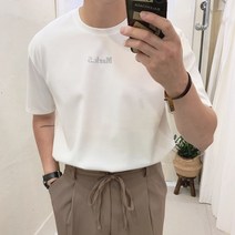 깔끔한 스카치 반팔티셔츠