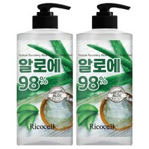 알로에 수딩젤 1000ml x2개 알로에베라 98%, 알로에 수딩젤 수분크림 1000ml _1000ml x