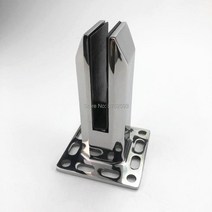 유리난간 강화유리난간 유리난간대 스텐 난간대 고정 YL 2205 사각 유리 울타리 마개 공장가, 01 304