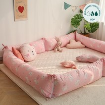 아망떼 스윗레빗 순면 범퍼쿠션4개6개세트(저데니아 항균솜세트), 4개세트