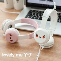 코비 스타헤드폰 어린이헤드폰 어학헤드폰 헤드셋 줄꼬임방지 통화기능, 핑크, 키즈헤드셋 러블리미