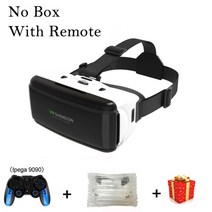 VR Shinecon Casque 헬멧 3D 안경 가상 현실 증강 iPhone 스마트, 협력사, 박스 9090 리모컨 없음