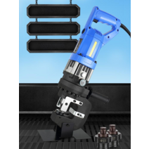 전동 유압 펀칭기 앵글 강판 구멍 타공기 홀 천공기, HY20 앵글 스틸 롱 펀칭기  5 다이