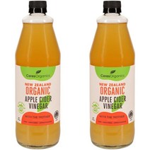 세레스 뉴질랜드 애플 호환용 사이다 비네거 식초 Ceres Zealand APPLE Cider Vinegar 750ml 2개