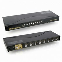 NEXT-7018KVM-KP USB 4K HDMI KVM 스위치 8:1, 상세페이지 참조