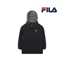 [휠라키즈] 바람막이 자켓 블랙