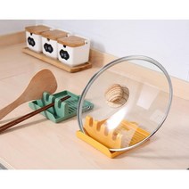 조리도구 받침대 냄비뚜껑 국자 거치대, 화이트, 1개