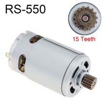 전문모터 저속 저소음 저진동 고속 소 중 대형 AC DC rs550 5 teeth 무선, 18 년