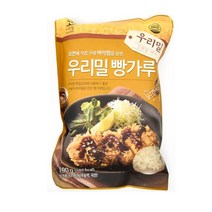 올가 집밥 우리밀 빵가루 (190g) 제사 명절 아이들간식 자취 건강식 전 부침개 튀김, 8개