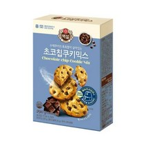 CJ더마켓 홈 베이킹 제과 제빵 빵 만들기 카페 디저트 아이 간식 초코칩 쿠키믹스 초코 핫 케익 와플 브라우니 쿠키 머핀 깨찰빵 식빵 290G, 27개