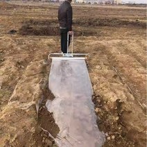 비닐 피복기 무동력 멀칭기 농사 비닐덮는 기계 밭, 0.6m 1.0m 필름 기계, 1개