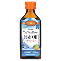 칼슨 베리 파이니스트 피시오일 내추럴 오렌지 200ml, 1병, 198.14ml