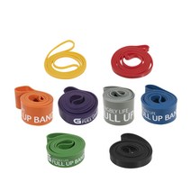 [익일출고] 강블리 풀업밴드 파워밴드 8단계 라텍스 밴드 헬스 스트레칭, 4단계_퍼플(32mm)