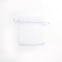 50 개/몫 (4 크기) Organza 선물 가방 보석 포장 가방 웨딩 파티 Goodie 포장 호의 케이크 파우치 Drawable 가방 선물, 14 white, 02 7x9cm