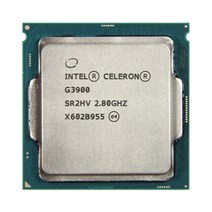 CPU 부품 인텔 셀러론 G3900 2.8GHz 2M 캐시 듀얼 코어 프로세서 SR2HV LGA 1151 트레이 중고