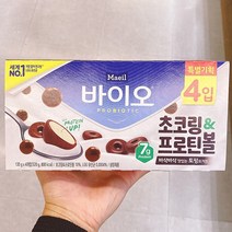 매일 바이오 초코링 프로틴볼 130g x 4입, 아이스팩 포장