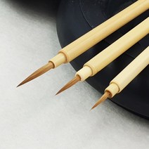 고급 매듭 -대 황모 밑그림 붓 섬세한 세필
